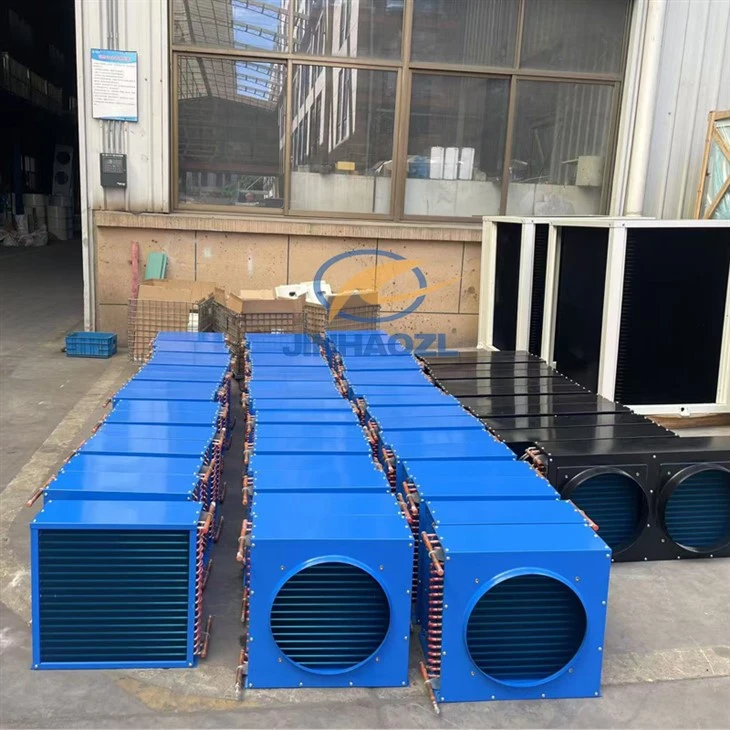 Compact Air-Cooled Condenser With Single Fan Motor factory